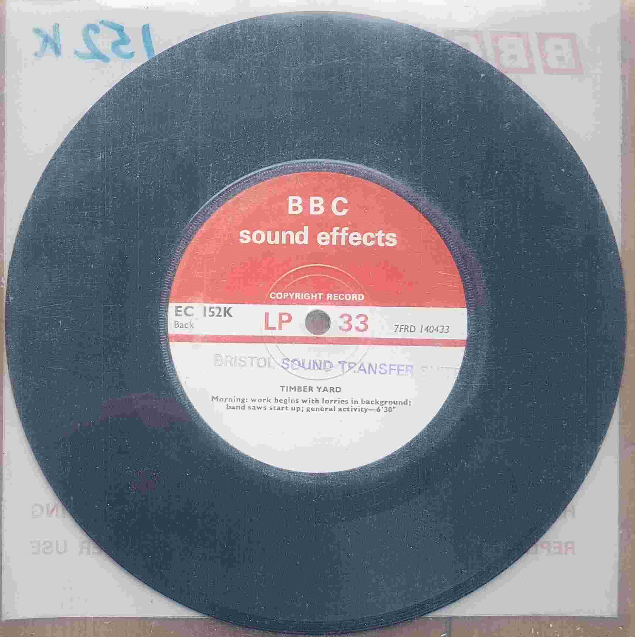 Picture of EC 152K Timber yard by artist Not registered from the BBC records and Tapes library